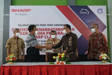 Sharp Indonesia gelar program didik siswa SMK  jadi teknisi andal