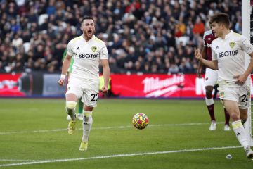 Hattrick Jack Harrison bawa Leeds atasi West Ham 3-2