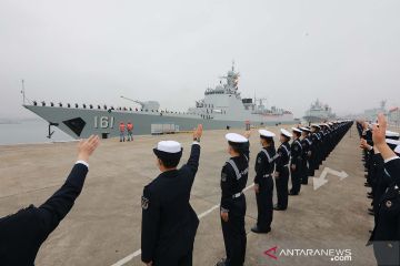 Anggaran militer China kalah jauh dari AS