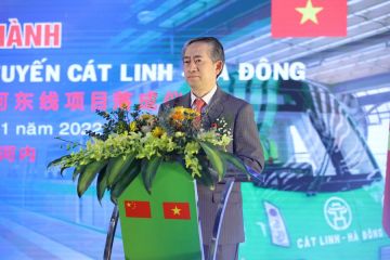 Menilik jalur kereta urban pertama buatan China di Vietnam