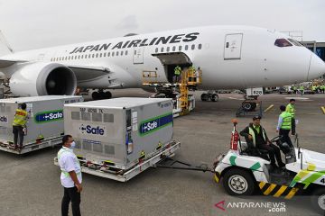 Indonesia kembali terima dukungan vaksin COVID-19 dari Jepang