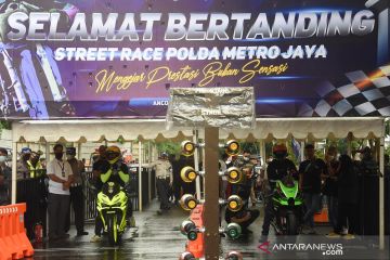 Polda Metro Jaya gelar ajang balap jalanan seri keempat di Kemayoran