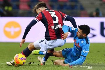 Liga Italia: Napoli kandaskan tuan rumah Bologna 0-2.