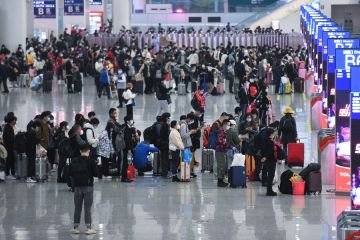 China perkirakan lonjakan perjalanan selama arus mudik Festival Musim Semi