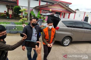 Terdakwa kasus suap Bupati Muba dipindahkan ke rutan Palembang