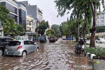 BMKG prakirakan sebagian wilayah Jakarta diguyur hujan pada Senin