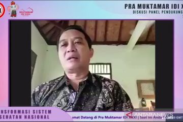 Muktamar ke-31 IDI jadikan transformasi kesehatan nasional topik utama