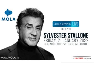 Hari ini, Sylvester Stallone akan bagi cerita di Mola Living Live