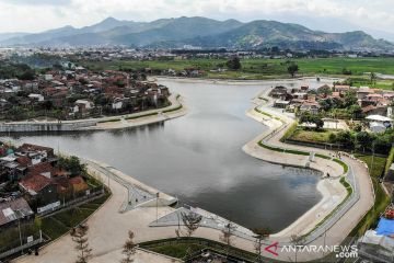 Kolam retensi Andir beroperasi cegah banjir luapan Sungai Citarum