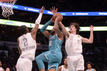 Hornets memanas dan petik kemenangan 121-98 atas Thunder