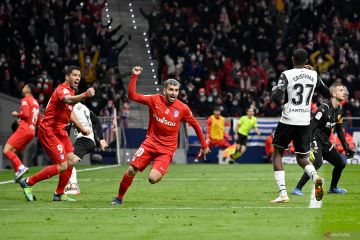 Sempat tertinggal dua gol, Atletico balik kalahkan Valencia 3-2