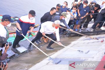 Gubernur dan Wali Kota ikut bersihkan Sungai Sekanak-Lambidaro