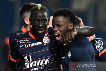 Monaco tersungkur di markas Montpellier gara-gara gol larut