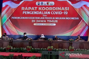 Forkopimda Jatim susun strategi bendung Omicron