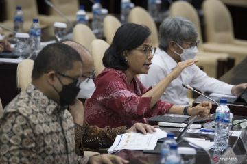 Sri Mulyani sebut realisasi pendapatan APBD 2021 tumbuh 0,18 persen