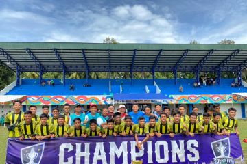 PSP Padang juarai Piala Soeratin U-15 usai tundukkan Gasliko 1-0