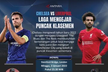 Chelsea vs Liverpool: Laga mengejar puncak klasemen