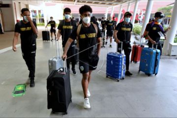 Timnas Timor Leste tiba di Bali