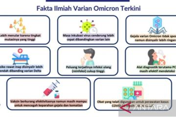 Satgas: Vaksinasi penguat respon pemerintah hadapi Omicron