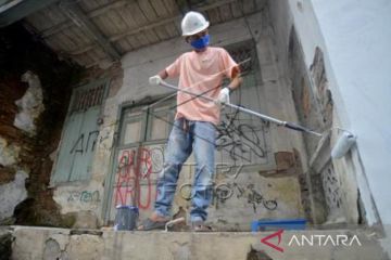 Pengecatan Kawasan Kota Tua Padang