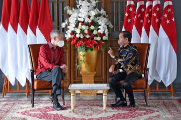 Presiden Jokowi terima kunjungan PM Singapura