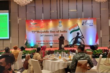 Kedubes India di Jakarta rayakan Hari Republik ke-73