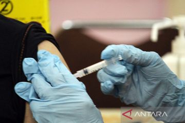 155,39 juta warga RI sudah menerima dosis kedua vaksin COVID-19