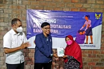 Peserta "Magang Merdeka" di Kediri ciptakan aplikasi bank sampah