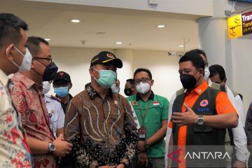 Kepala BNPB-Menko PMK tinjau kesiapan Bandara Bali terima tamu negara