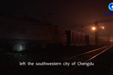 Perjalanan kereta barang China-Eropa tembus 50.000 kali
