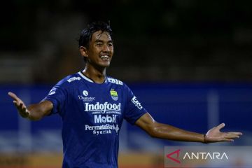 Gol Kakang Rudianto penentu kemenangan Persib lawan Persikabo
