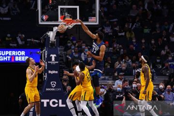 Karl-Anthony Towns bantu Timberwolves perburuk tren negatif Jazz