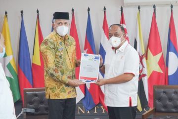 Gubernur serahkan usulan rencana pembangunan arena PON Aceh-Sumut XXI