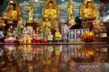 Sterilisasi Kelenteng Xiang Ma di Makassar