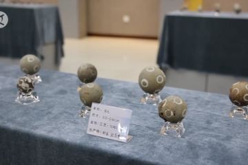 Bola keramik permainan kuno ditemukan di Henan, China