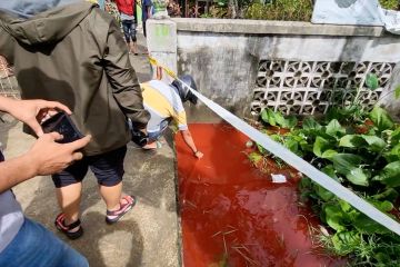 Fenomena air merah, Dinkes Aceh Utara imbau agar tidak diminum