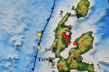 Gempa bumi 5,2 magnitudo guncang Kabupaten Halmahera Utara