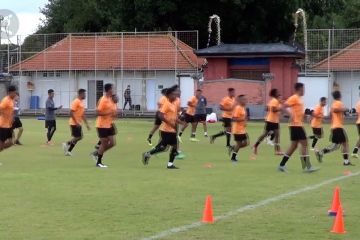 Hindari kelelahan, timnas jalani latihan ringan