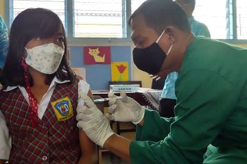 Kodim Temanggung kerahkan tenaga kesehatan percepat vaksinasi anak