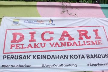 Pemkot Bandung gelar sayembara tangkap pelaku vandalisme