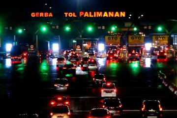 Puncak arus balik terjadi malam hari di Tol Cipali