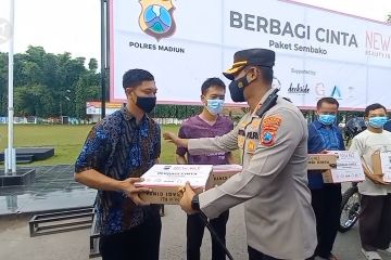 Polres Madiun sebarkan paket Berbagi Cinta