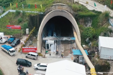 Terowongan II jalur kereta cepat Jakarta-Bandung capai 70%