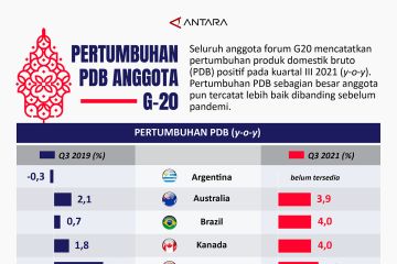 Pertumbuhan PDB anggota G20