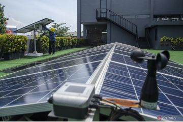 Pemerintah dorong listrik tenaga surya penuhi kebutuhan industri