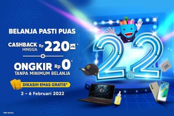 Blibli mulai program belanja "double date" 2.2