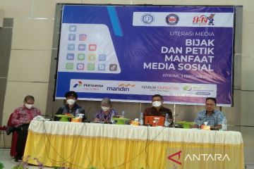 LPDS bersama UHO Kendari gelar literasi media dan UKW