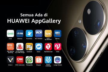 Huawei: AppGallery tiga teratas marketplace aplikasi global