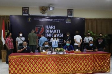Rudenim Denpasar tahan empat WNA pelaku pengeroyokan di Kuta-Bali