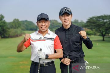 Menpora puji "skill" golf Shin Tae-yong